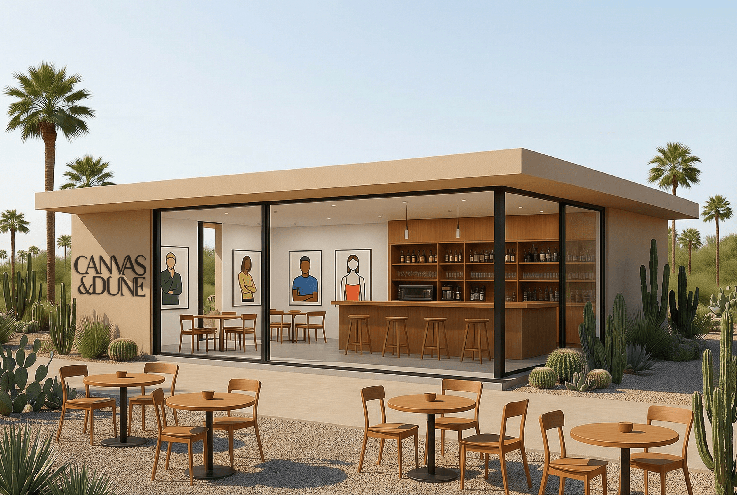 By Day — Café & Gallery
