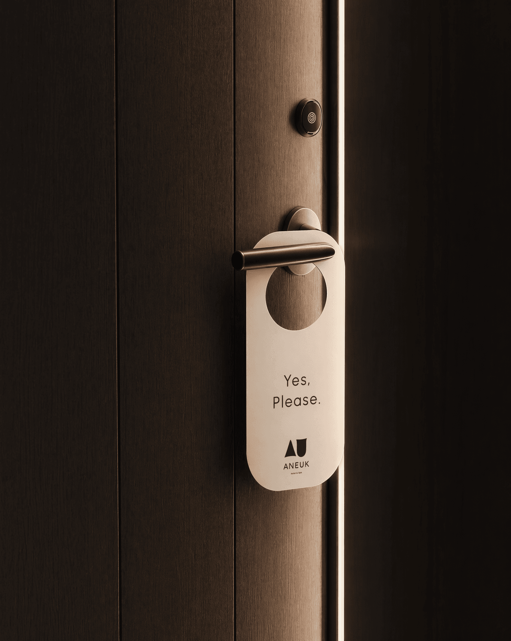 Door Hangers — Yes, Please & No, Thank You 1