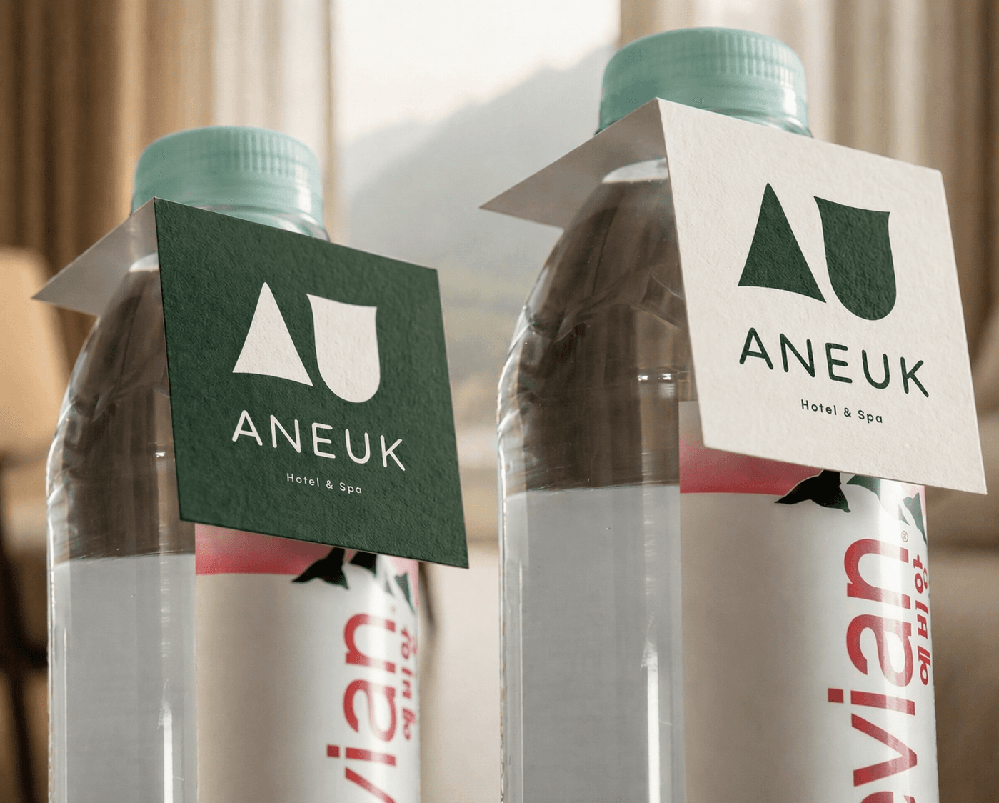 Branded Water & Brochure 1