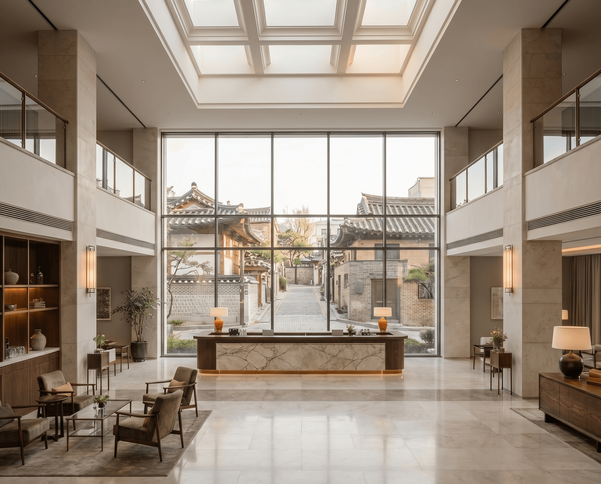 Lobby — Hanok View