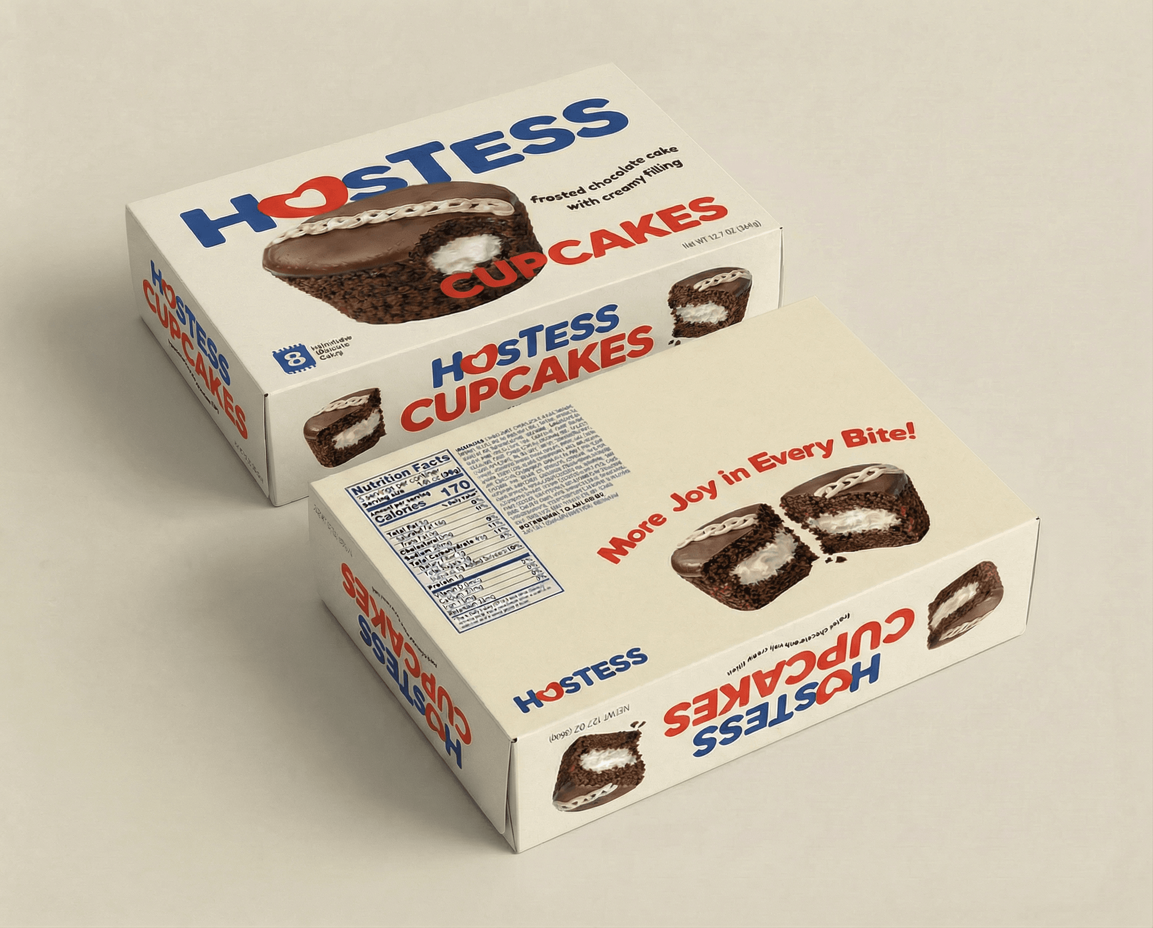 Cupcakes Packaging Mockup